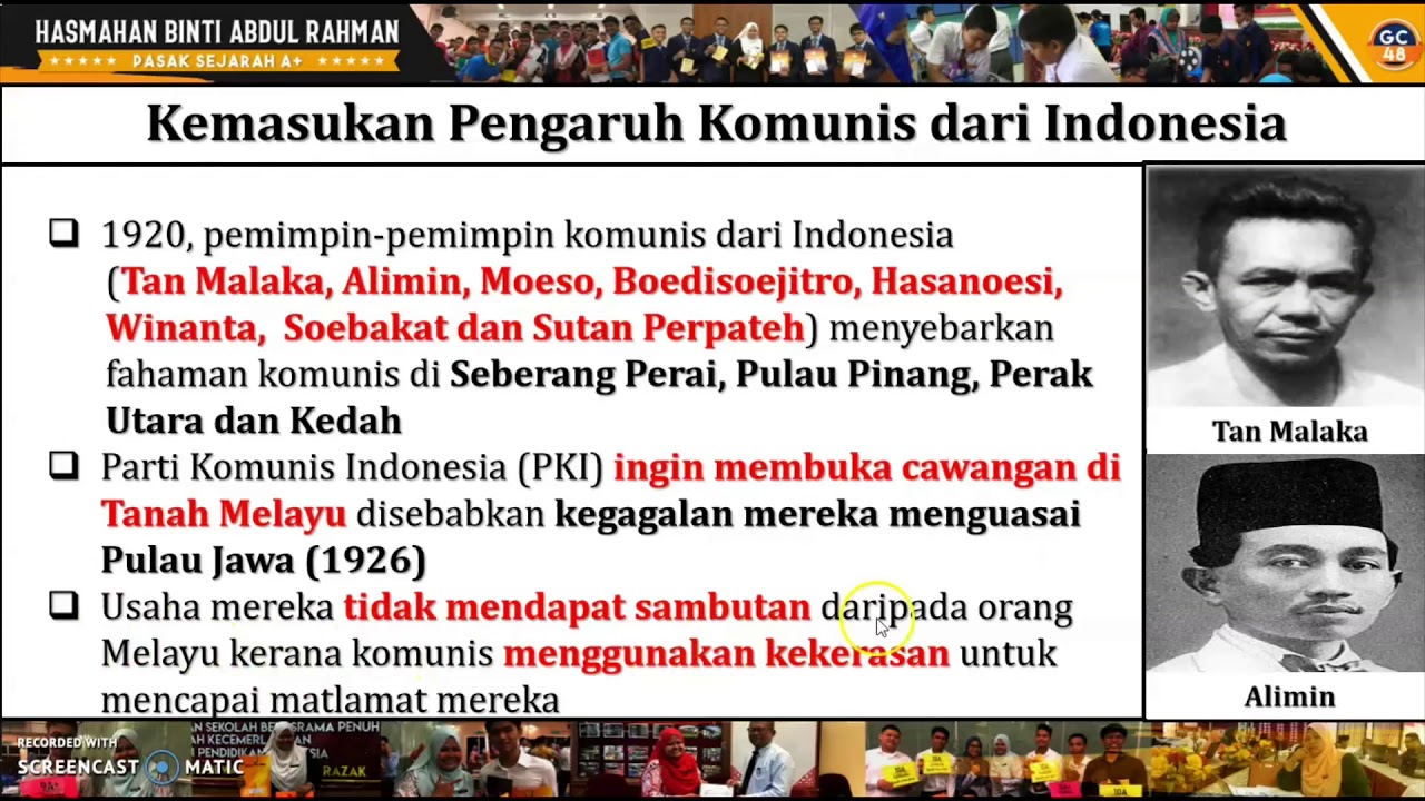Sejarah Stpm: Perkembangan Pkm Di Tanah Melayu Dari Tahun